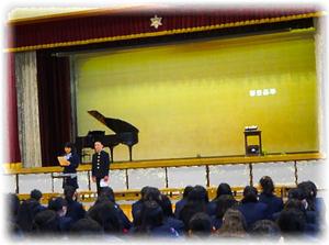 2月23日 為せば成った 大地讃頌 ～ ３年合唱コンクール 速報 ～ - 第九中学校