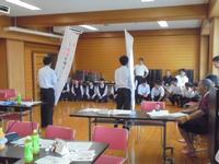 交流会でのパフォーマンス