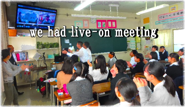 we had live-on meeting 