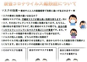 マスクの効果