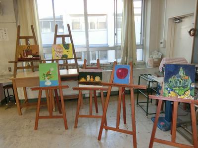 文化クラブ作品 美術部 イラスト部 家庭科部 英語部 19文化週間 第十三中学校
