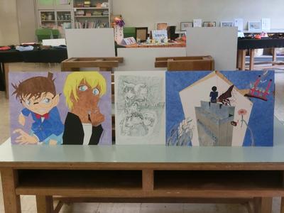 文化クラブ作品 美術部 イラスト部 家庭科部 英語部 19文化週間 第十三中学校