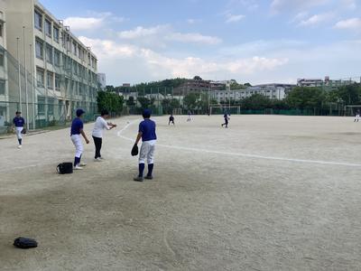 顧問によるノック