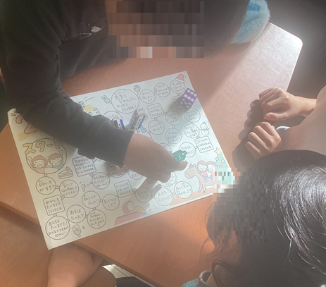 2年生すごろくをするようす2