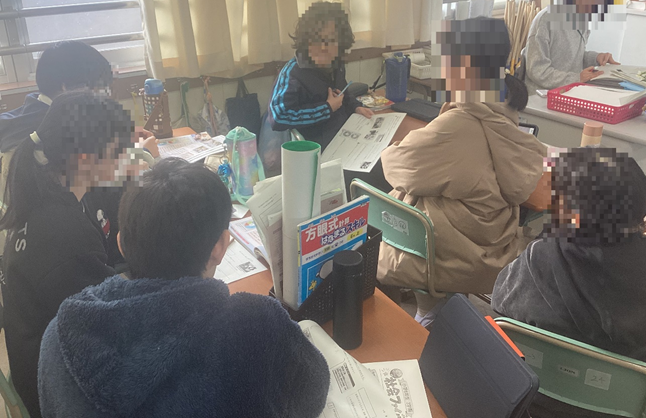 話し合いのようす