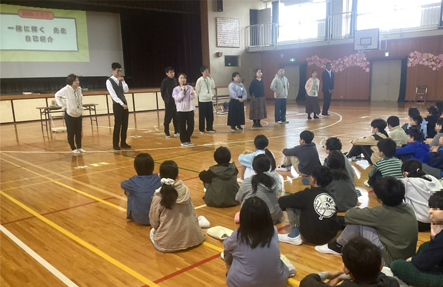 学年集会のようす2