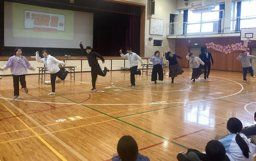 学年集会のようす3