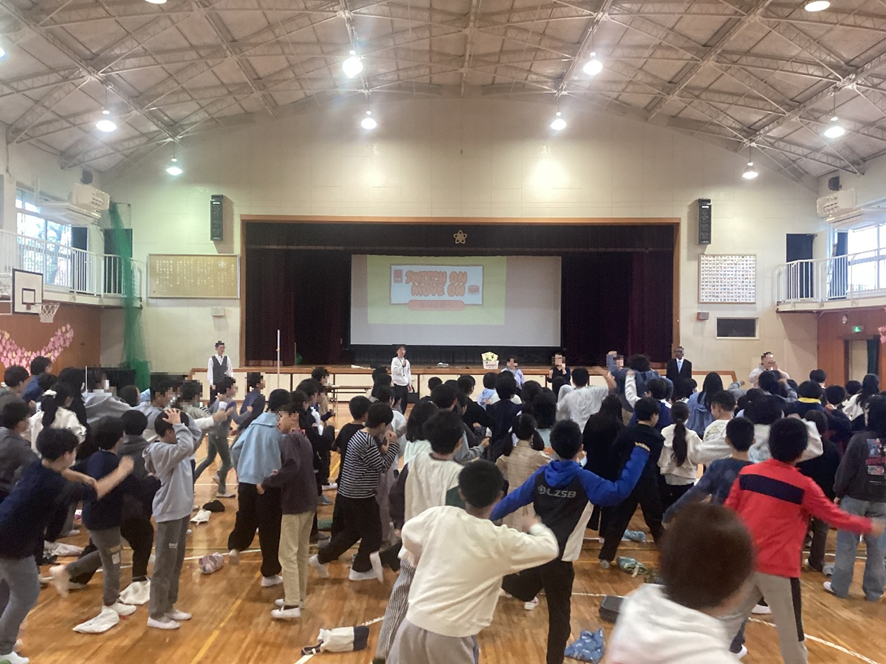 学年集会のようす4