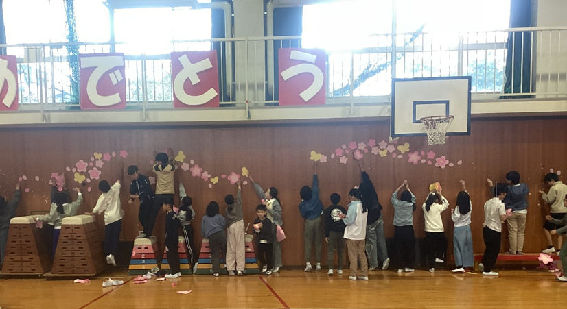 後片付けのようす