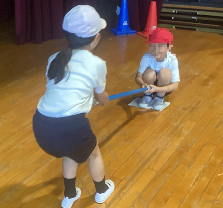 体育の授業のようす1