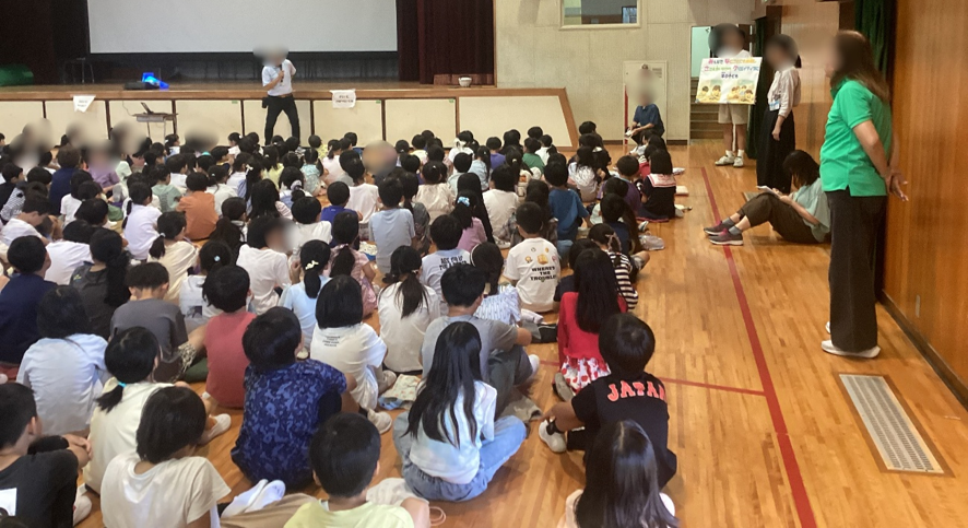 終業式のようす
