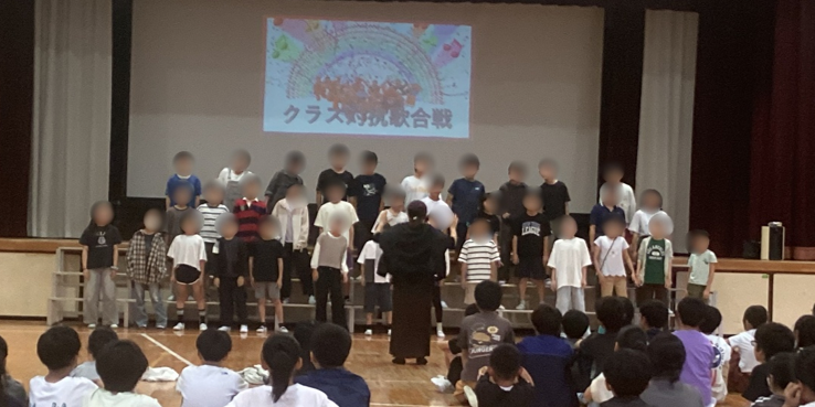 合唱のようす4