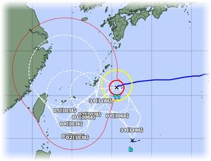 台風11号