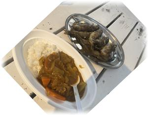 カレー＆いわな　完成