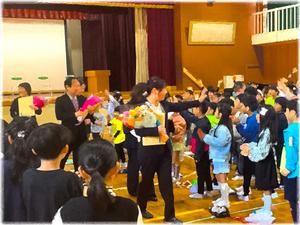 拍手に包まれて「ありがとう！」