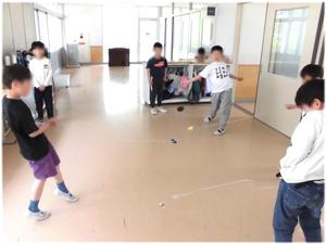 こま回し「勝負だ！」