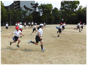 ６年２組・体育