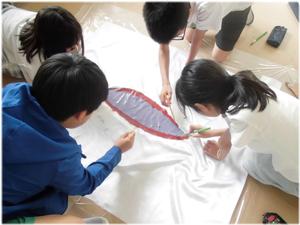 林間フラッグを作ろう！