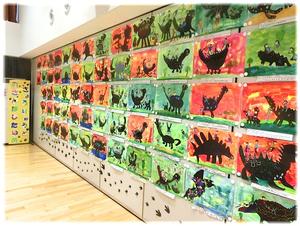 1年「きょうりゅうとおさんぽしたゆめ」