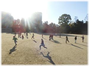 外で思いっきり！