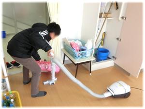 掃除機も使うよ