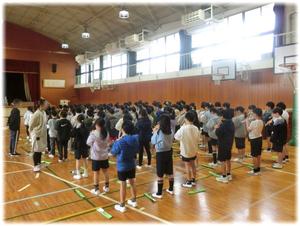 ６年生を送るために