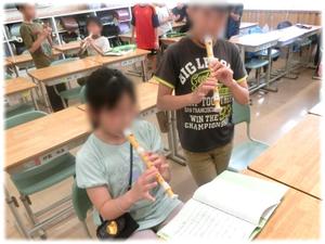 リコーダー練習