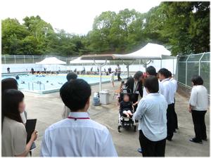 ②水泳学習の様子