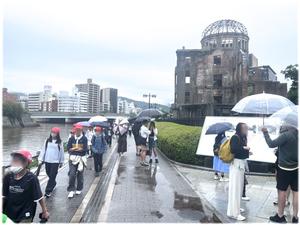 原爆ドームを見て