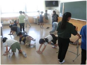最後はきれいに!