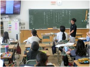 ①国語・俳句発表