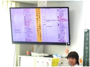 給食献立を見ると