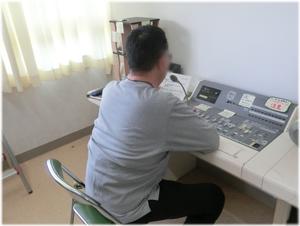 放送室から