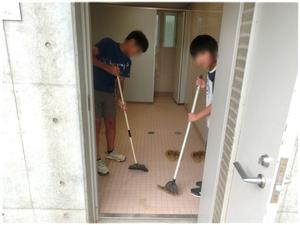 トイレ清掃
