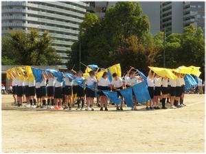 この舞台で団結(シンクロ)せよ~」
