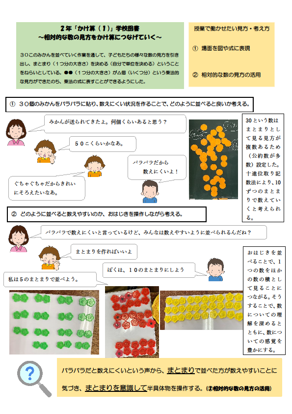 割合 の学習のつながり 研究 大池小学校