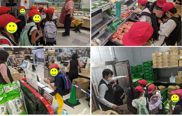 社会見学のようす