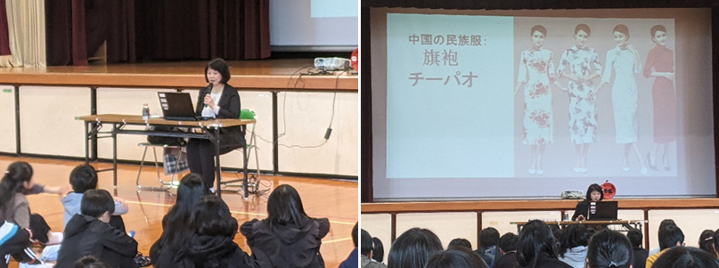 人権講演会のようす