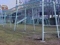 プール横遊具