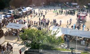 新田南祭り 全景
