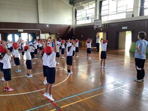 1年生運動会練習２