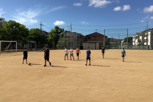 休み時間サッカー