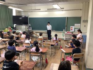 教育実習生あいさつ