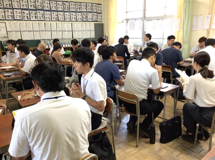 公開授業後