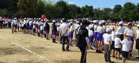 運動会の練習の様子2