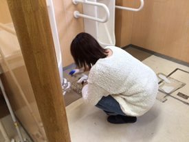 清掃のようす1