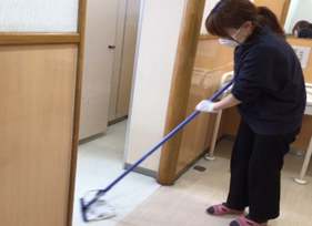 清掃のようす2
