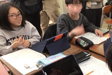 研究授業のようす2