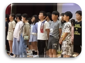 合唱のようす